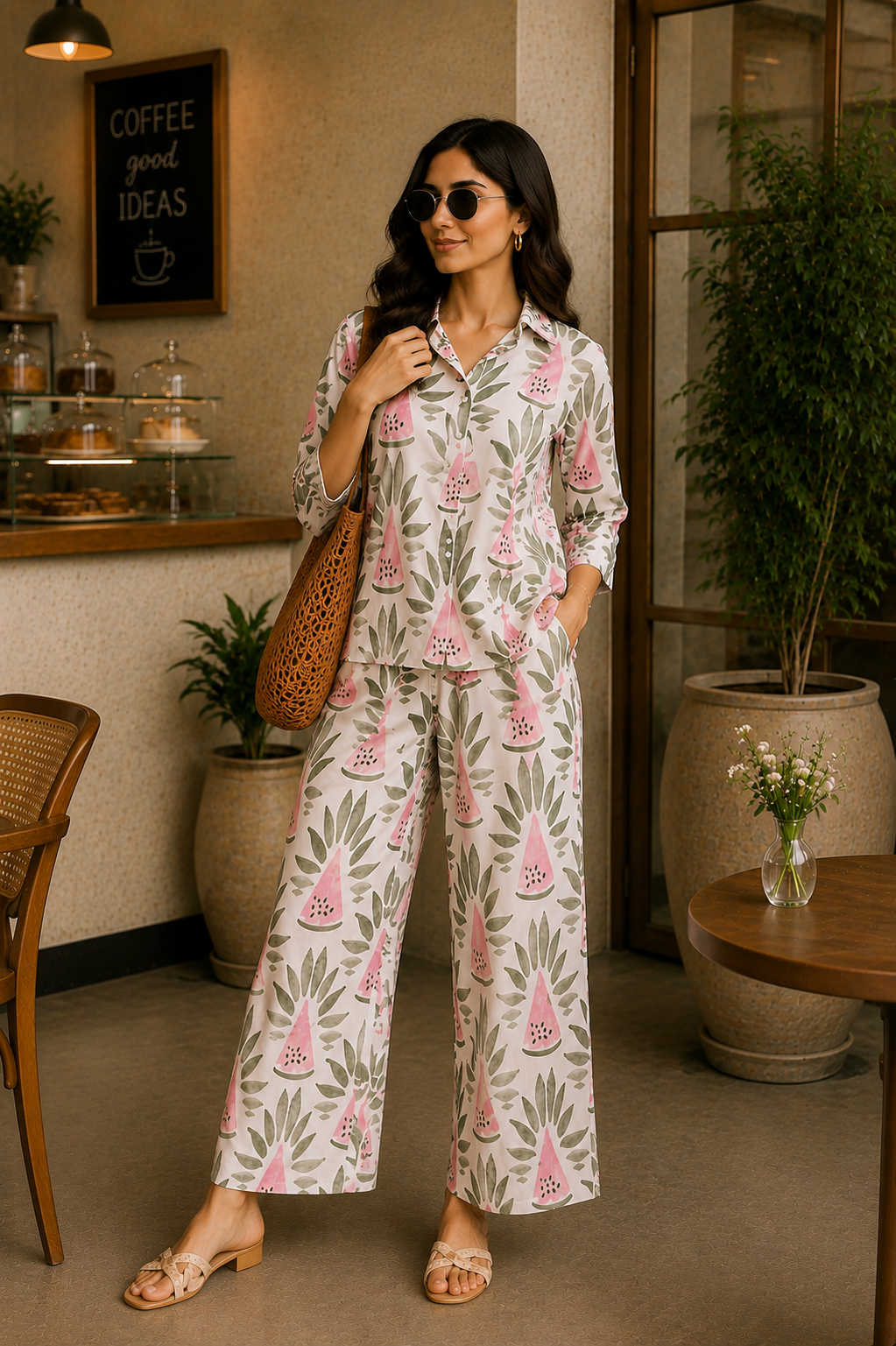 Watermelon Garden Co-Ord Set