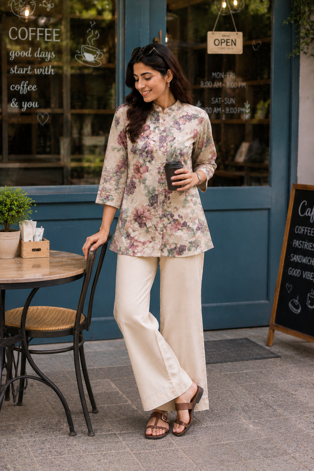 Floral Elegance Women’s Co-Ord Set