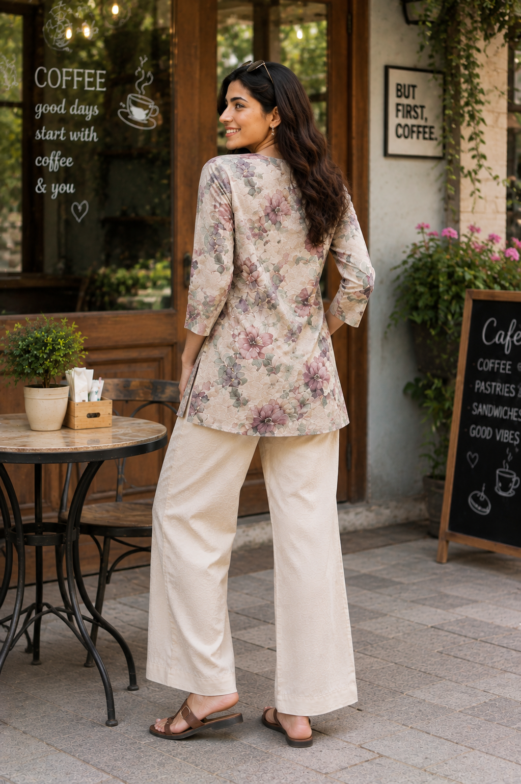 Floral Elegance Women’s Co-Ord Set