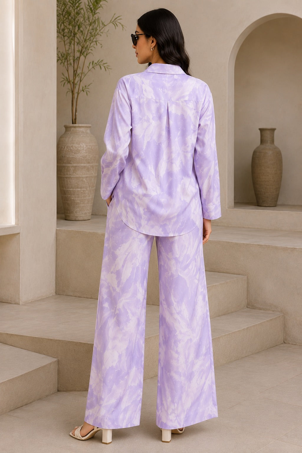 Soft Lavender Luxe Co-Ord Set