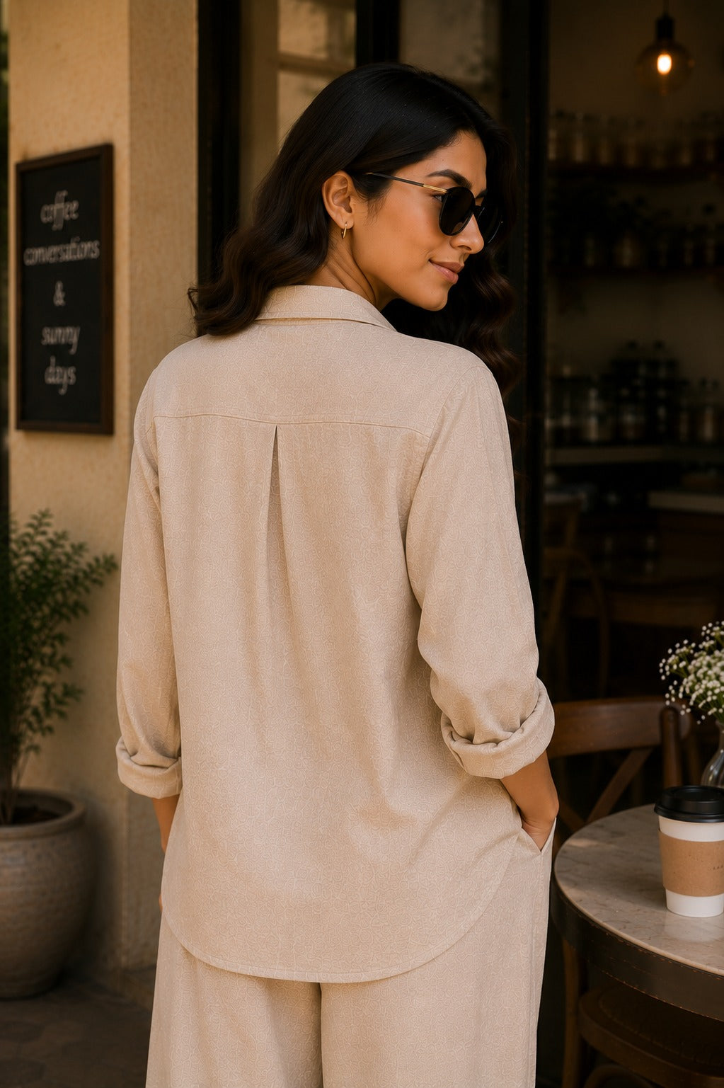 Classic Beige Everyday Co-Ord Set