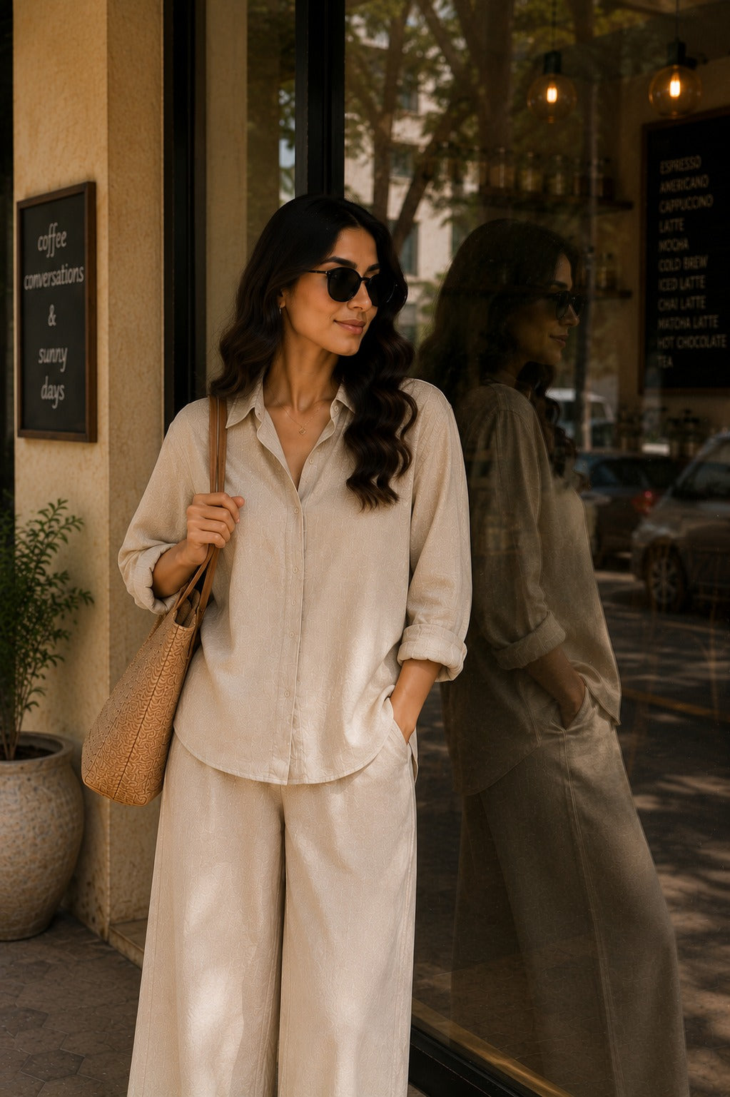 Classic Beige Everyday Co-Ord Set