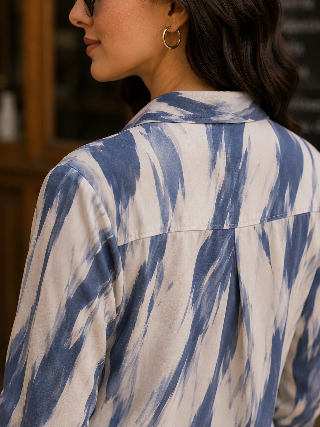 Ocean Mist Abstract Co-Ord Set