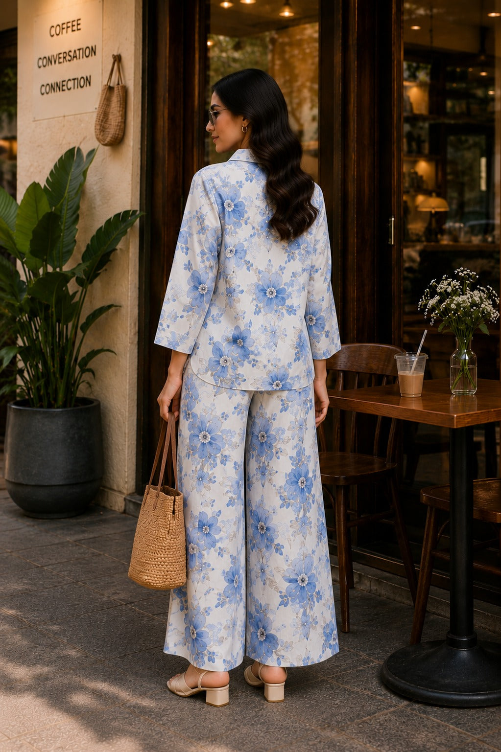 Bloom & Breeze Floral Co-Ord Set