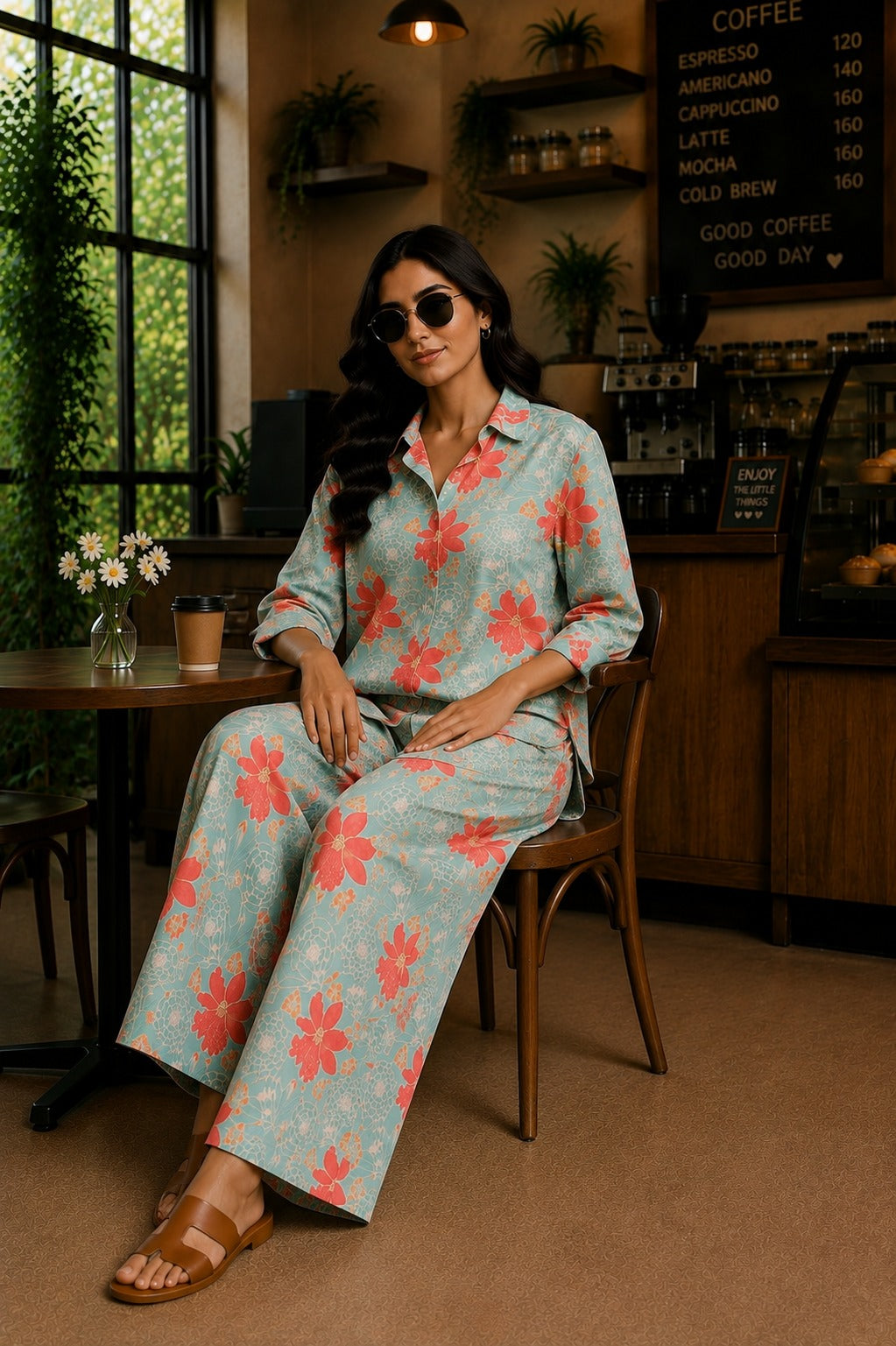 Pastel Petal Co-Ord Set
