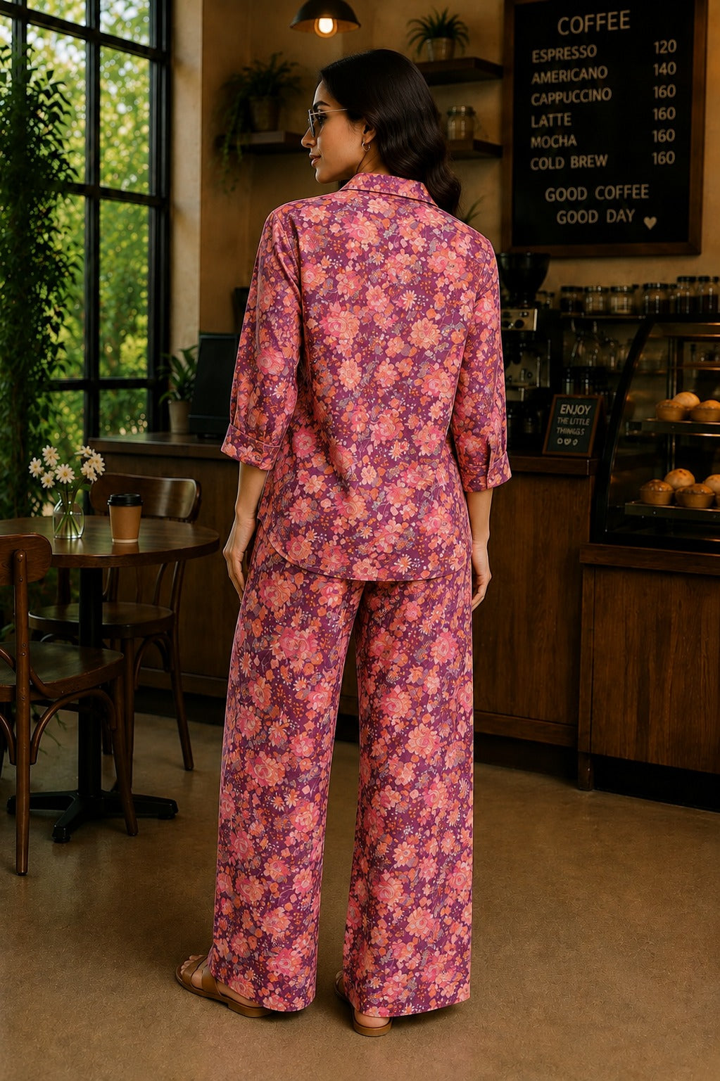 Rosé Blossom Lounge Set