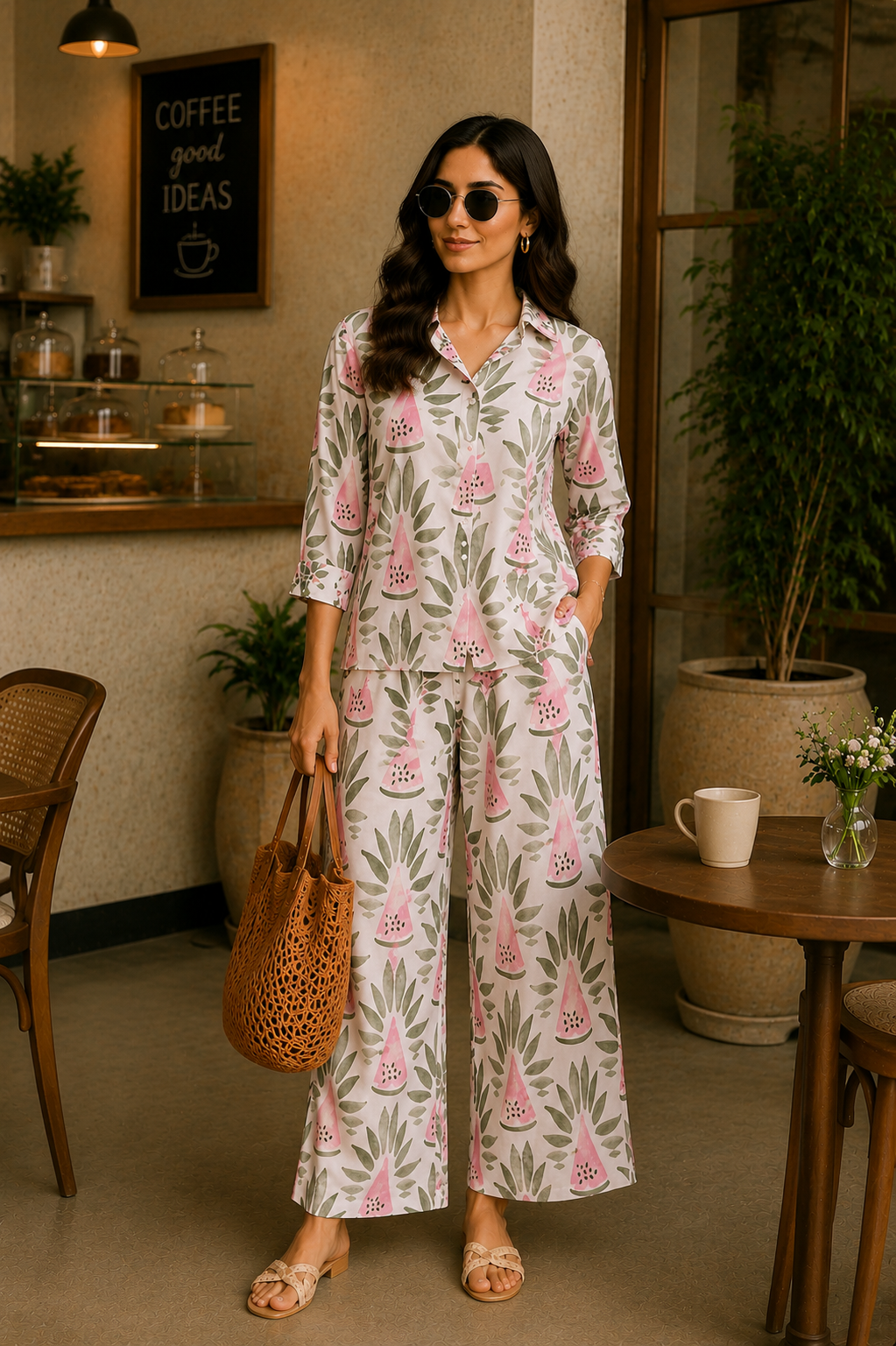 Watermelon Garden Co-Ord Set