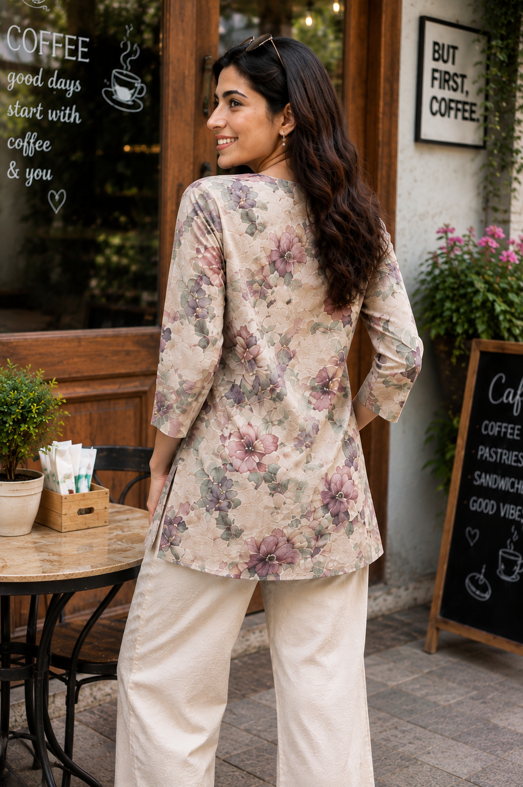 Floral Elegance Women’s Co-Ord Set