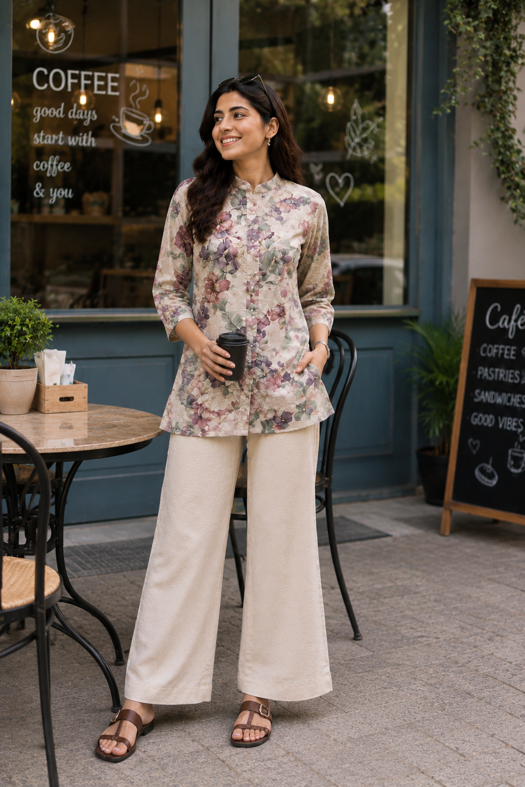 Floral Elegance Women’s Co-Ord Set