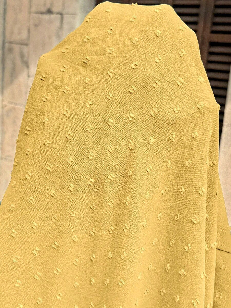Mustard Yellow Tie Shoulder Striped Maxi Dress
