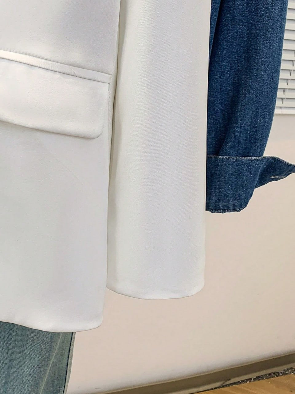 Classic White Full Sleeve Blazer